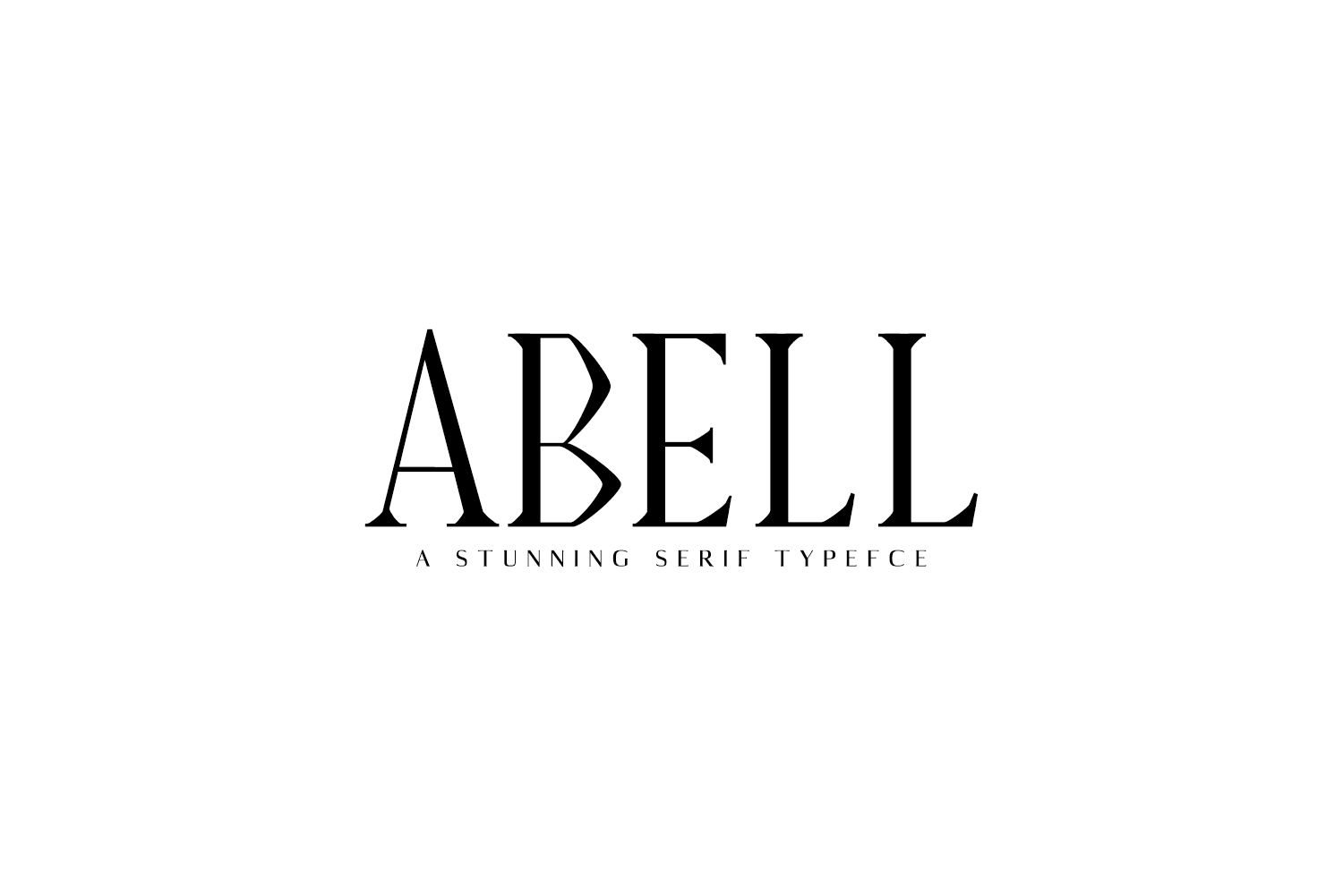 Abell: A Stylish Serif for Modern Design