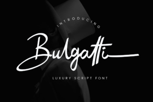 Bulgatti: A Luxurious Script Font for Elegance and Confidence