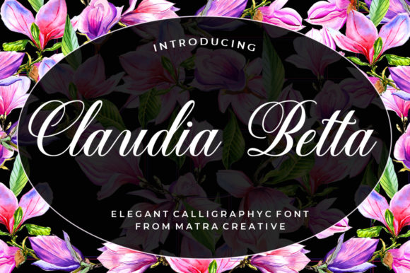 Discover Claudia Betta: Elegant Script for Every Need