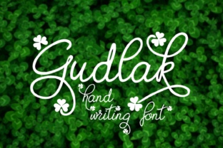 Gudlak: A Unique Handwritten Font for St. Patrick’s Day and Beyond