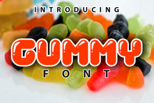 Gummy: A Bubbly 3D Font That Elevates Your Design Projects