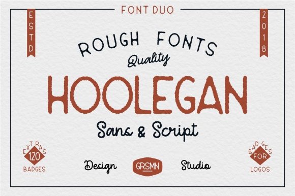 Hoolegan Duo: A Handwritten Font Duo for Modern Designers