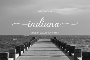 Indiana: A Versatile and Elegant Script Font for Professional Designs