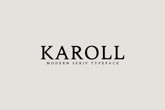 Karoll: A Timeless Vintage Font for Modern Design