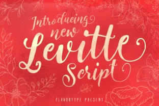 Levitte: A Fresh Script Font for Elegant, Hand-Lettered Designs