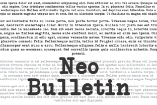 Neo Bulletin Family: A Typewriter-Inspired Font for Creative Expression