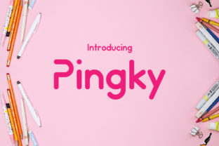 Pinky: A Fun, Legible Sans Serif Font