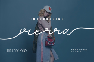 Vierra: A Playful Cursive for Modern Design